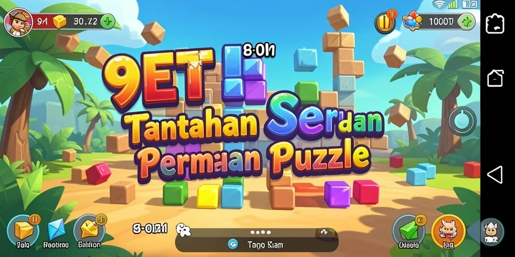 Menampilkan gameplay menantang dari 9ET, penuh teka-teki menarik.
