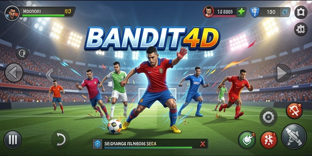 Tangkapan layar menunjukkan aksi seru dalam game BANDIT4D yang menyenangkan.