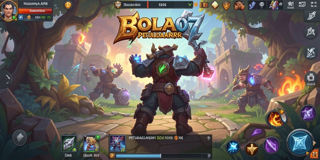 Tampilan menarik dari gameplay BOLA07 yang seru dan mendebarkan.