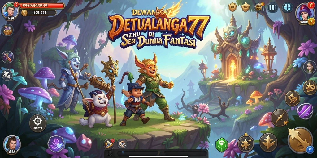 Tangkapan layar gameplay DEWANAGA77 yang menampilkan petualangan seru.