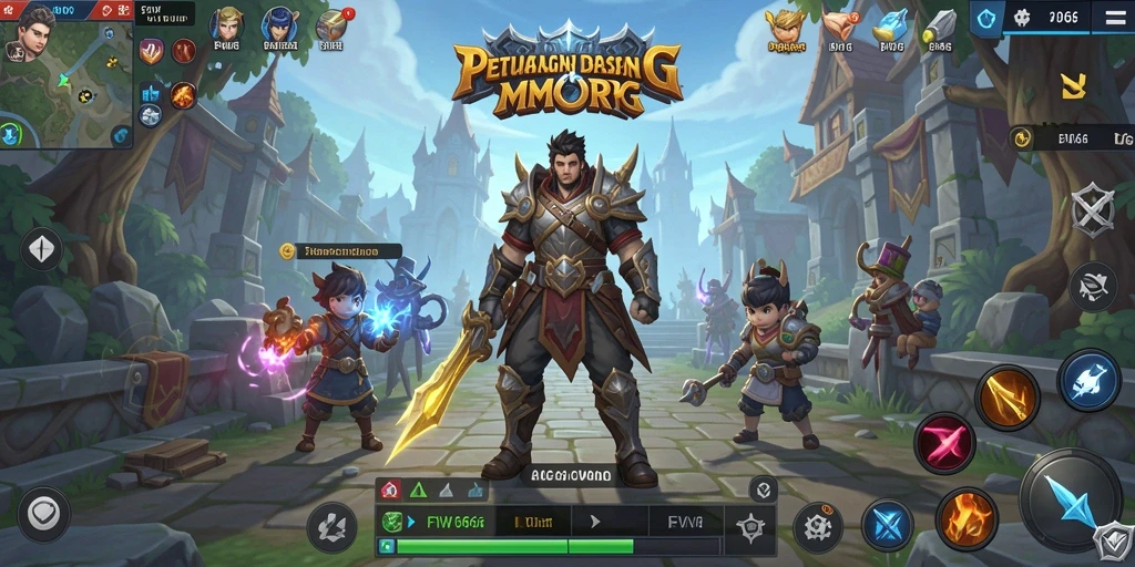 Tampilkan permainan seru di dunia MMORPG FW66