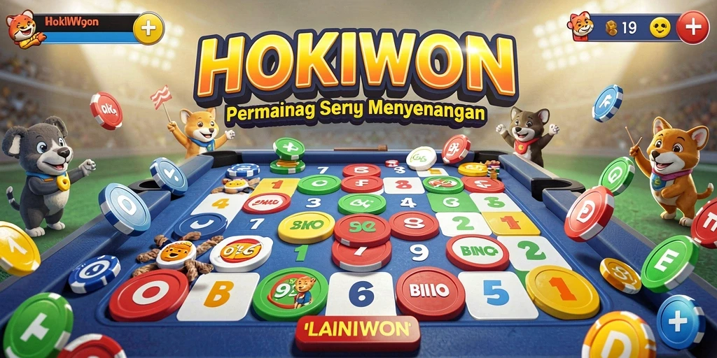 Tangkapan layar gameplay HOKIWON menampilkan keseruan bermain Bingo.