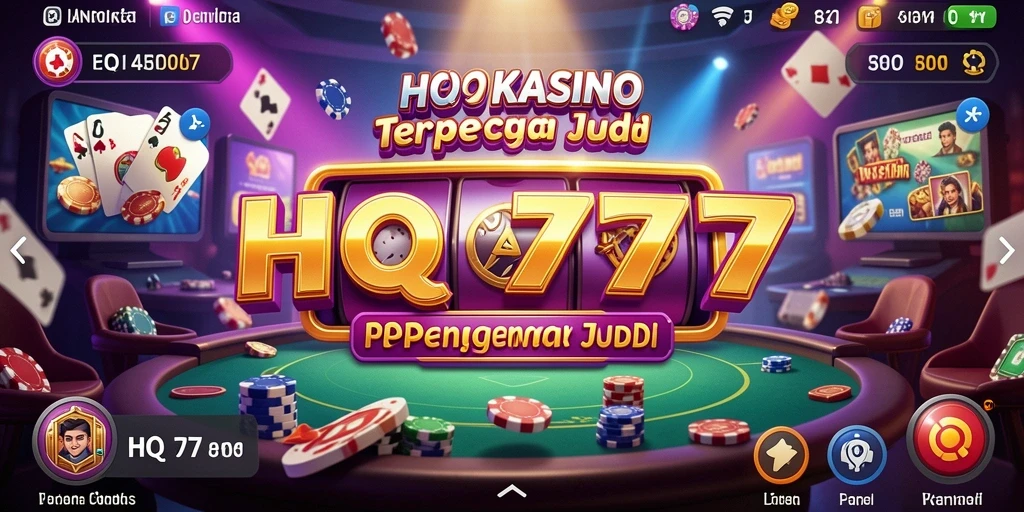 Tampilan gameplay seru dan memikat di HQ777 Kasino.
