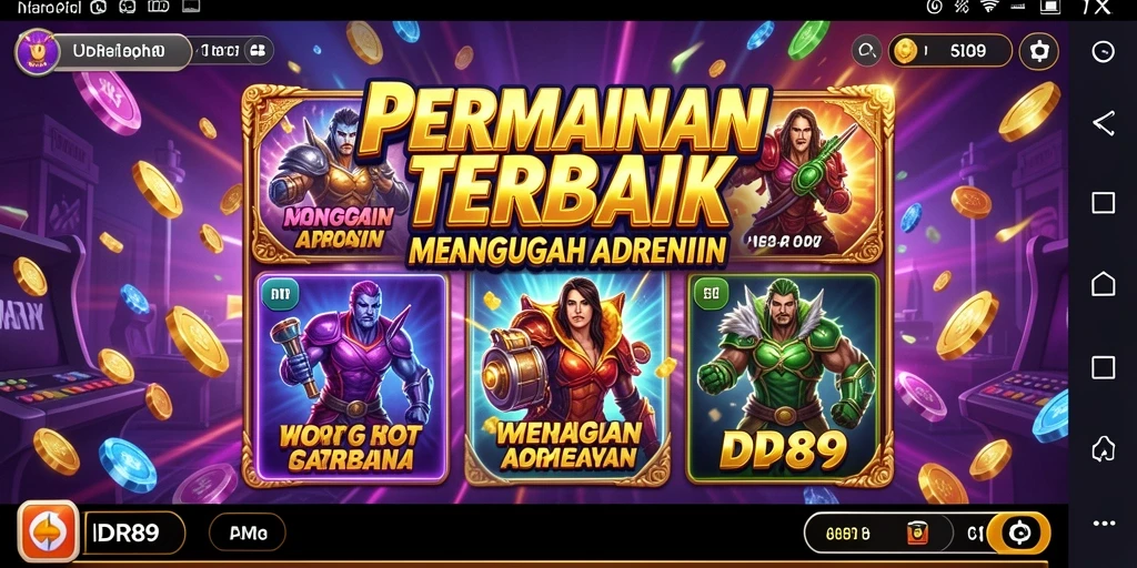 Tampilan screenshot IDR89 menunjukkan aksi seru di permainan Slot.