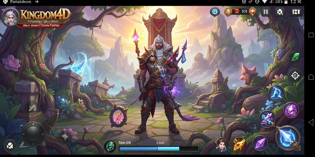 Tampilan gameplay KINGDOM4D yang mendebarkan dan penuh aksi.