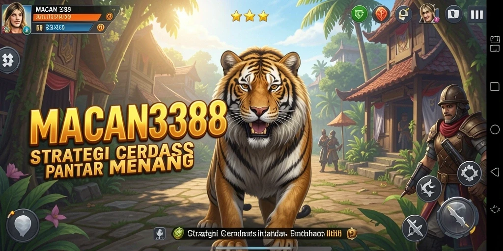 Tampilan gameplay <strong>MACAN388</strong> yang menantang dan penuh strategi.