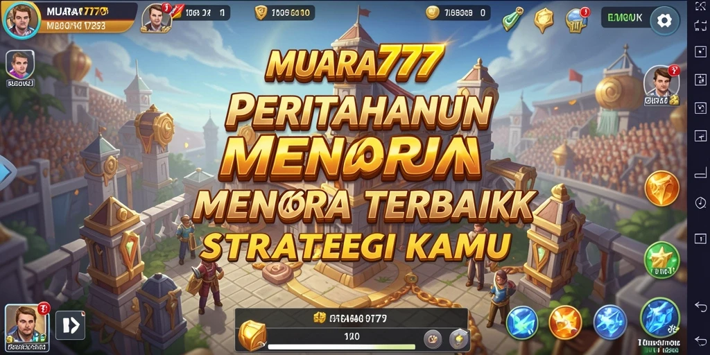 Tampilan utama gameplay MUARA777 yang menarik dalam Tower Defense.