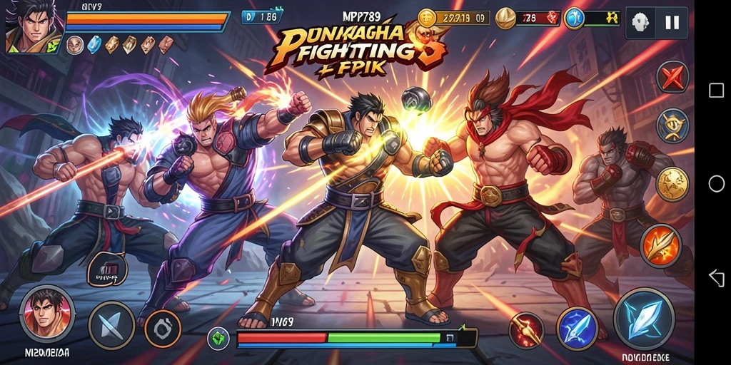 Gameplay seru dan pertarungan mendebarkan di MVP789.