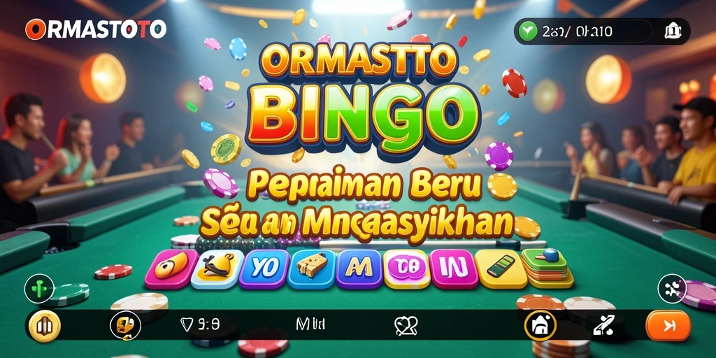 Tampilan gameplay seru di ORMASTOTO Bingo.