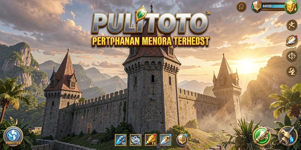 Gameplay seru dengan strategi Tower Defense di PULITOTO.
