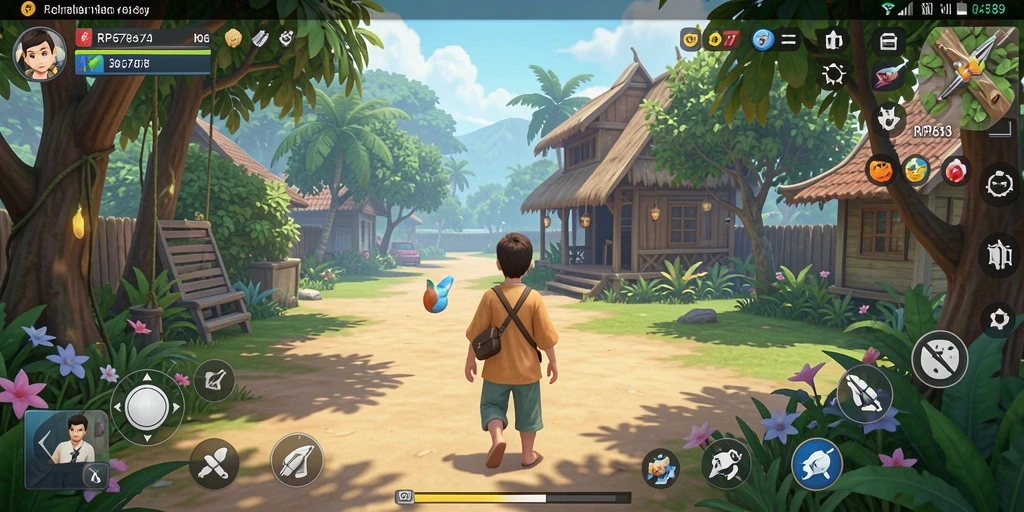 Tampilan gameplay menarik dari RP6789 yang menggambarkan kesenangan bermain.