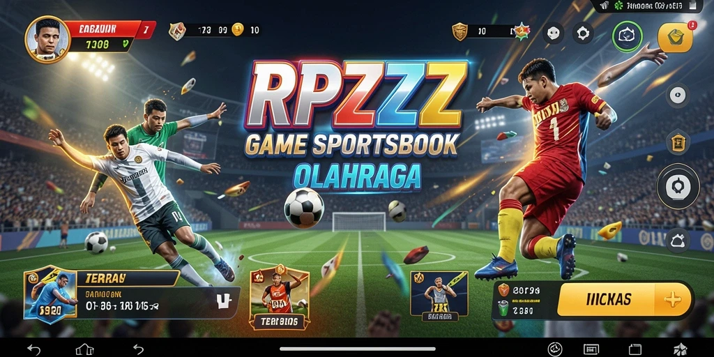 Tampilan menarik dari gameplay RPZZZ saat taruhan berlangsung.