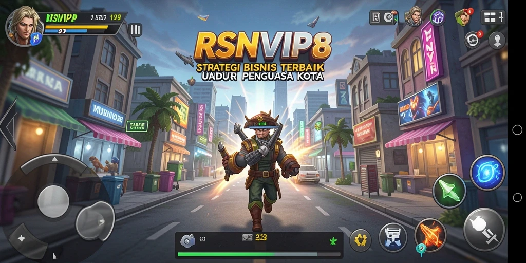 Tampilan gameplay RSNVIP8 yang seru dan menantang.