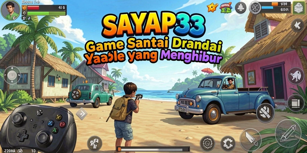 Screenshot utama SAYAP33 menunjukkan gameplay yang seru dan interaktif.