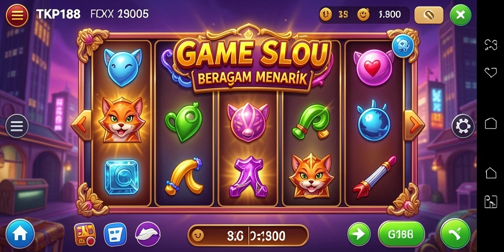 Tampilan gameplay seru di TKP188 dengan visual yang memukau.