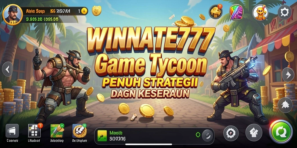 Screenshot menunjukkan gameplay Tycoon yang menarik dan dinamis.